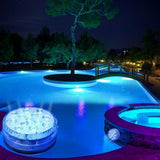 Lampe LED submersible piscine - détail