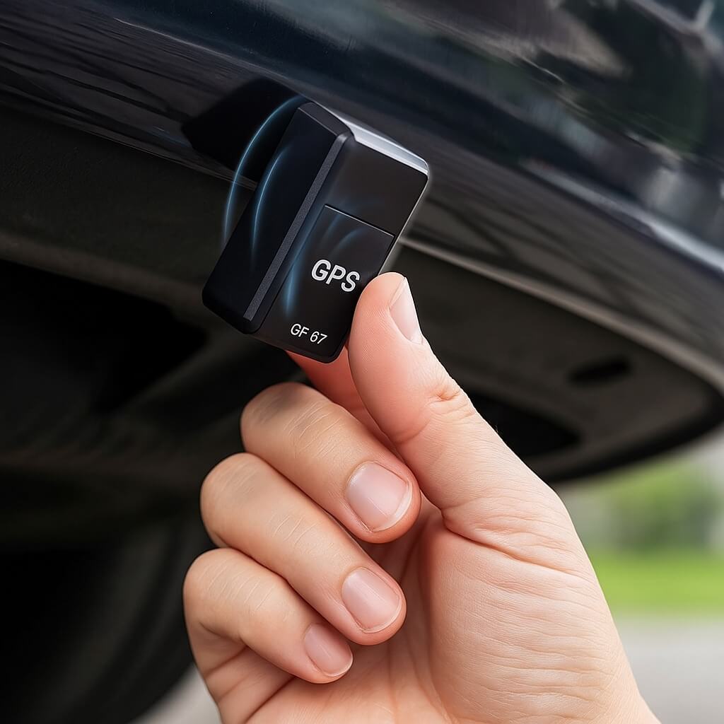 Traceur GPS - fixation magnétique